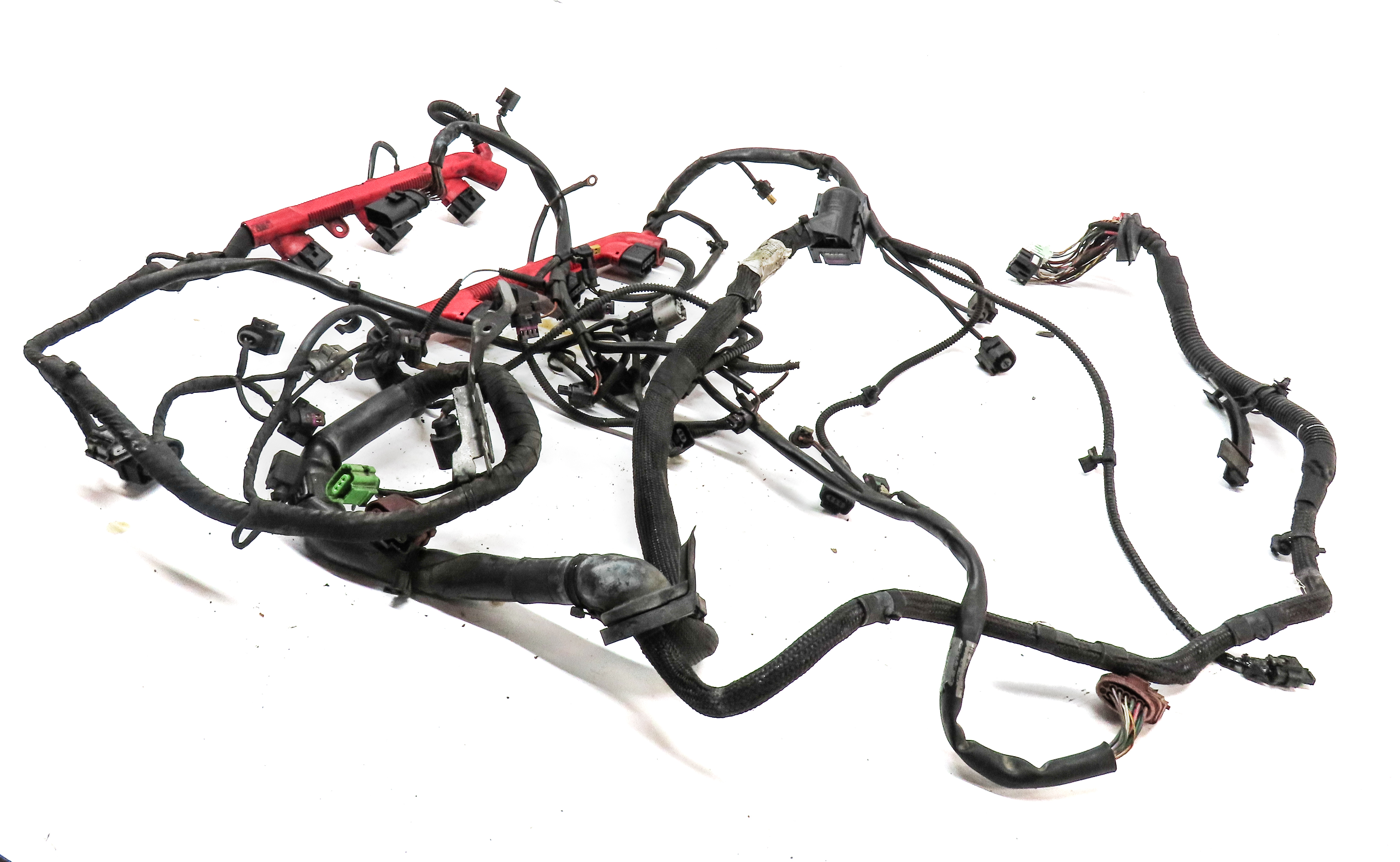 2014 AUDI Q7 (4L) 3.0L SUPER (CTWB) ENGINE MOTOR WIRE WIRING HARNESS LOOM — exact item pictured